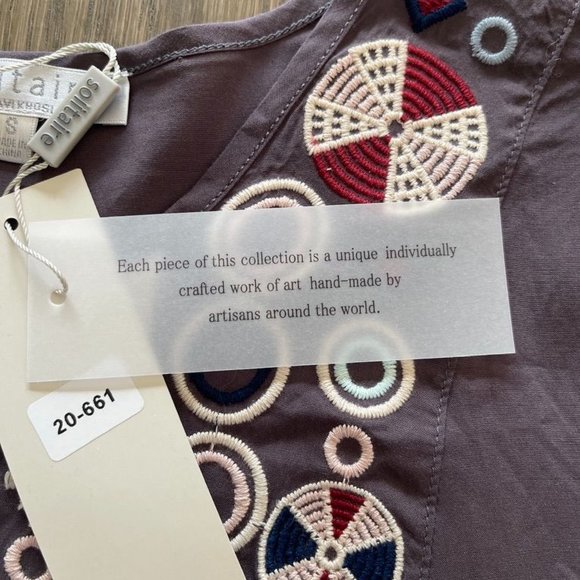 NWT Solitaire Blouse - Picture 5 of 6